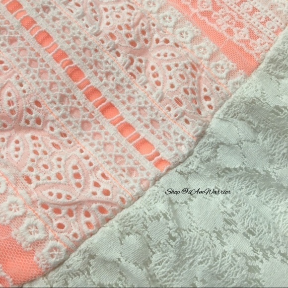 Anthropologie {One September} sleeveless lace peplum top *shop@iamwarrior - Picture 5 of 9